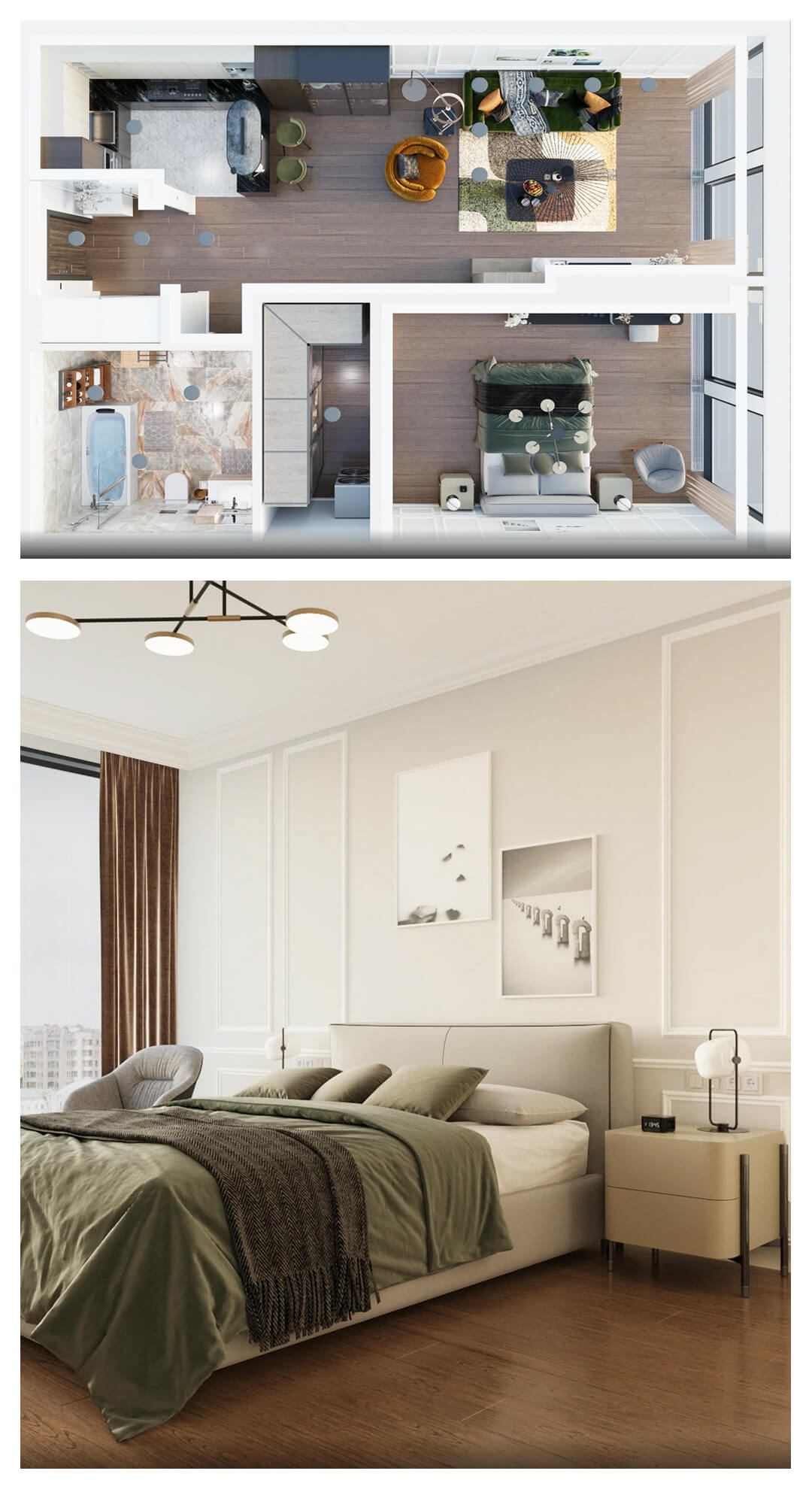 Real estate visualisation