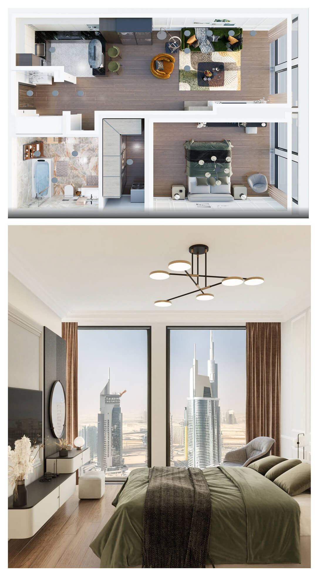 Real estate visualisation