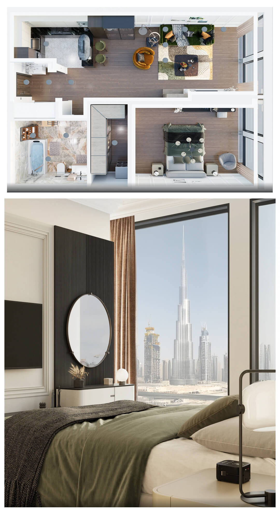 Real estate visualisation